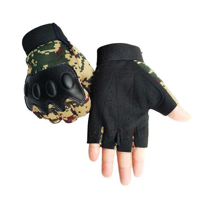 Lightweight Fast Rope Puncture Proof Gloves — Black view 4