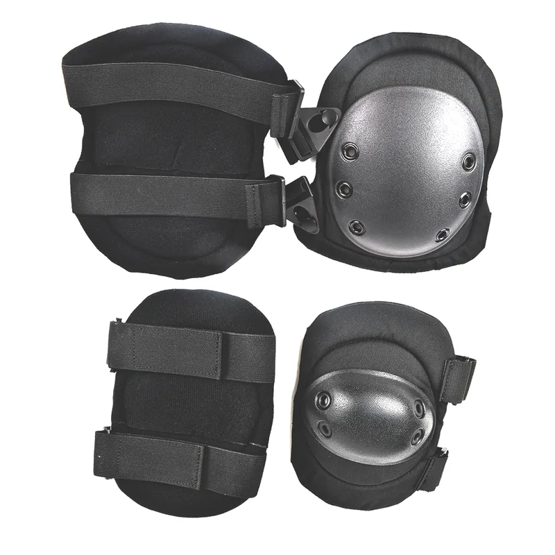 Fan Version Kneeling Crawling Knee Pads — Black view 4