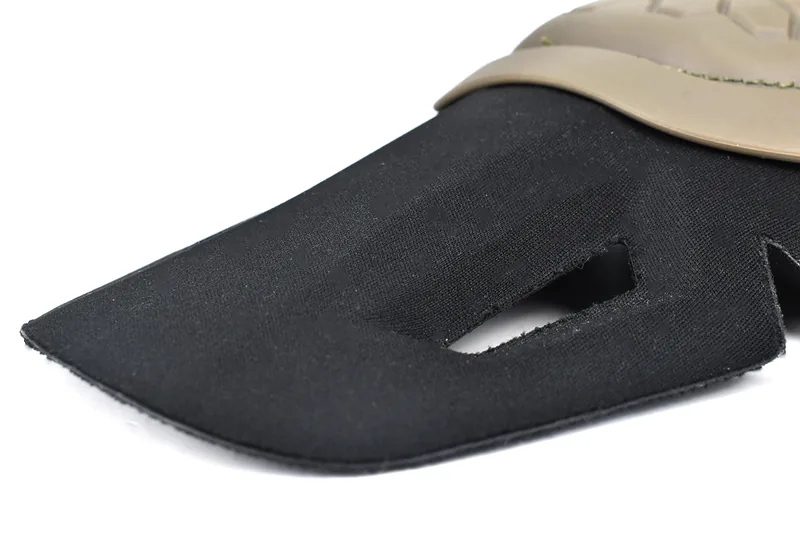 PE MOLLE Knee Elbow Pads Set No Strap — Black view 4