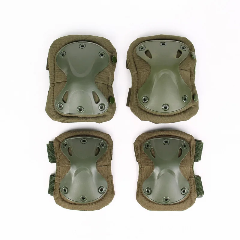 2nd Gen Nylon Knee Elbow Pads Straps — Black view 5