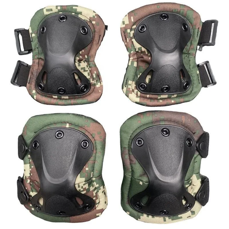 Tactical Elbow Pads Protector — Black view 3