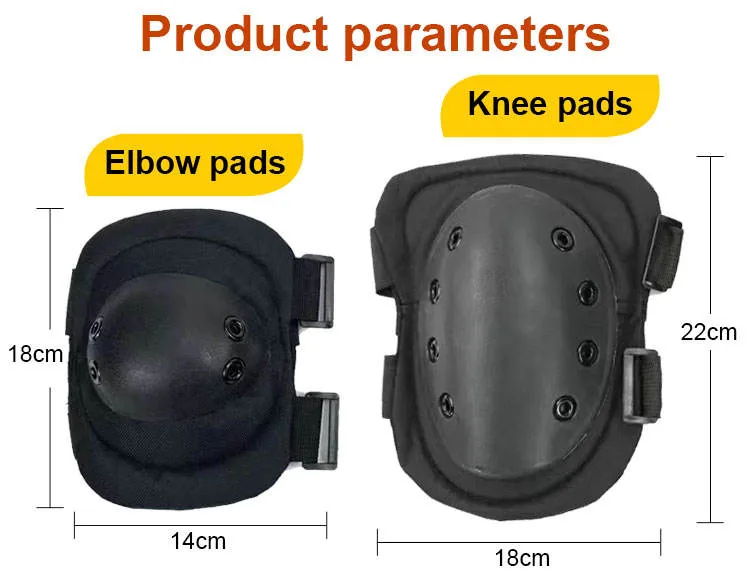 Camouflage Protective Knee Elbow Pads — Camo view 5