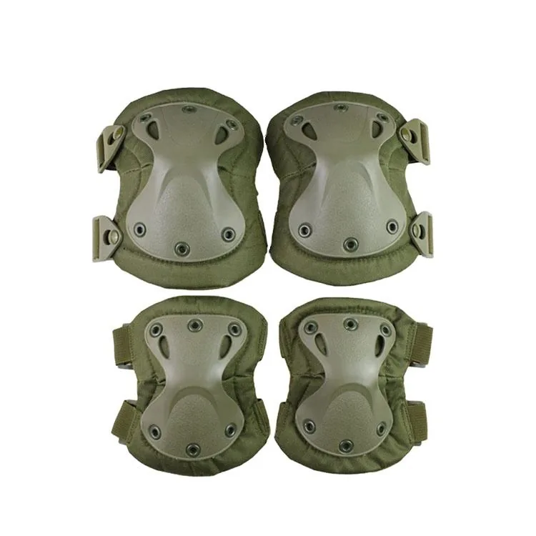Outdoor Motorcycle Protector Knee Pads — Black view 4