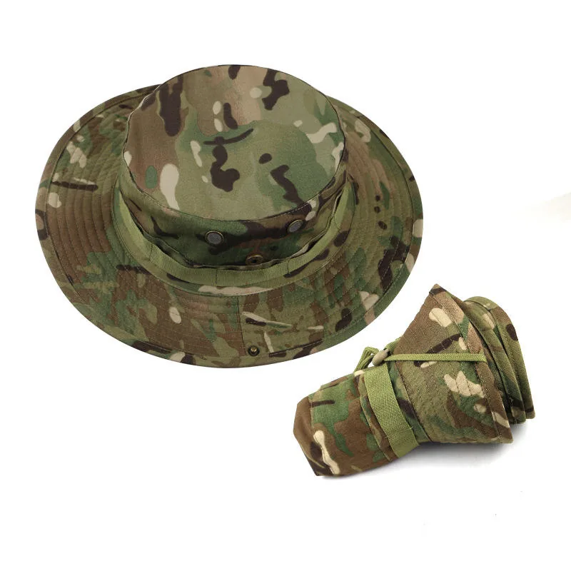 Camouflage Tactical Sun Cap Bonnie — Camo view 2