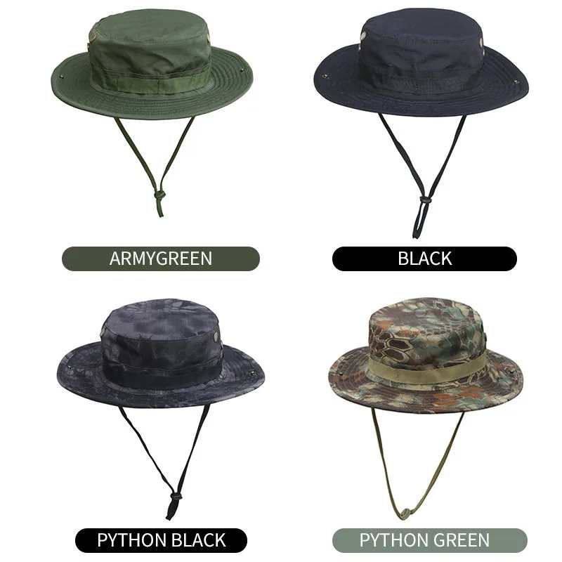 Camouflage Tactical Sun Cap Bonnie — Camo view 5