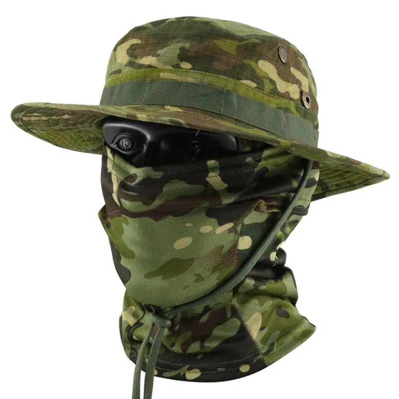 Summer Tactical Field Bennie Hat — Camo view 4
