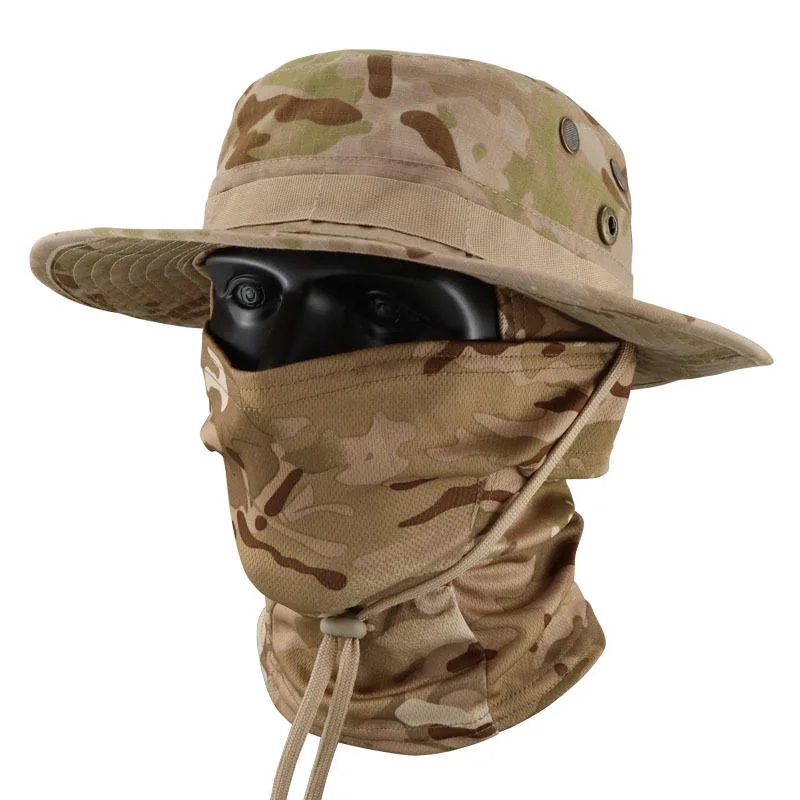 Summer Tactical Field Bennie Hat — Camo view 5