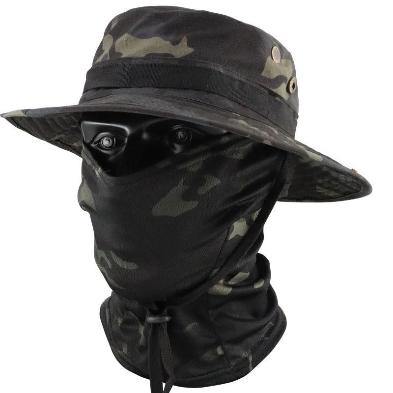 Summer Tactical Field Bennie Hat — Camo view 6