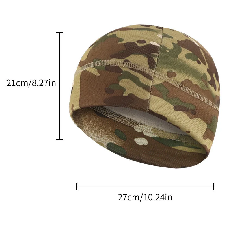 Cold-Proof Fleece Ear Protection Hat — Black view 2