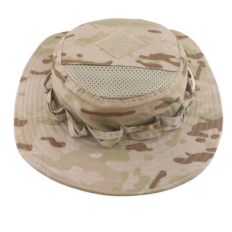 Camo Beanie 3D Embroidery — Camo view 5