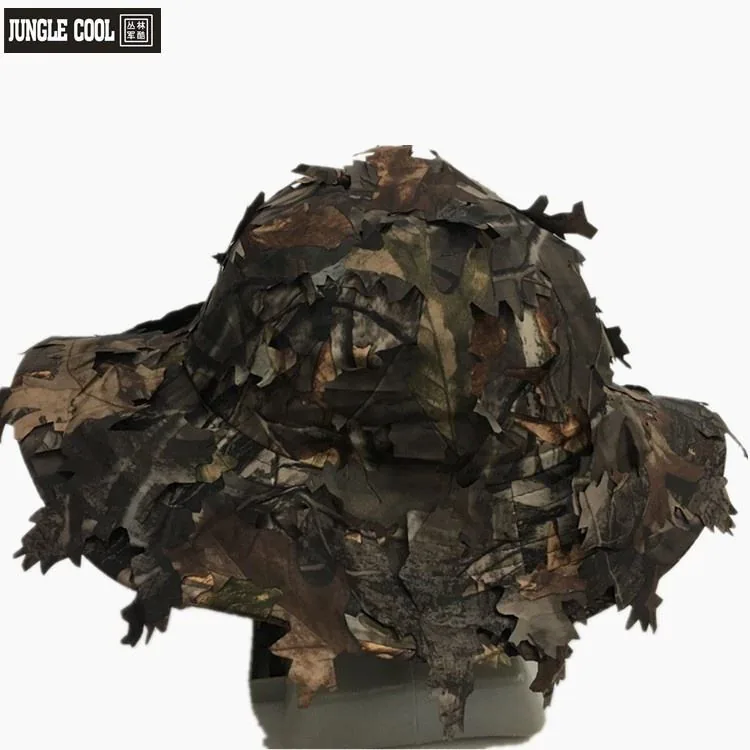 Bionic Round Bucket Camouflage Hat — Camo view 6