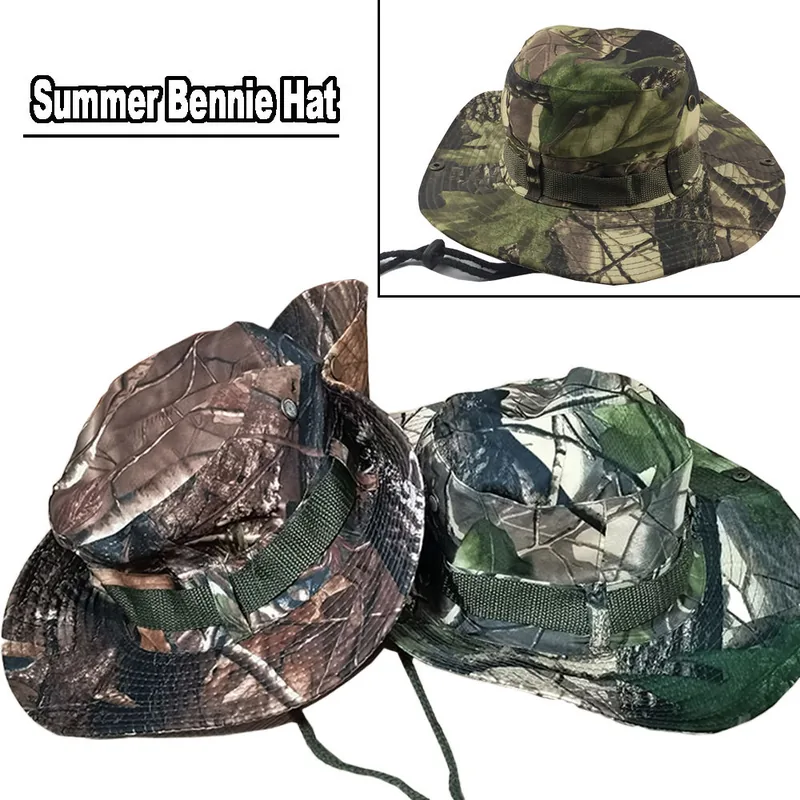 Bucket Fishing Hat Bonnie — Camo — Beanies & Winter Hats