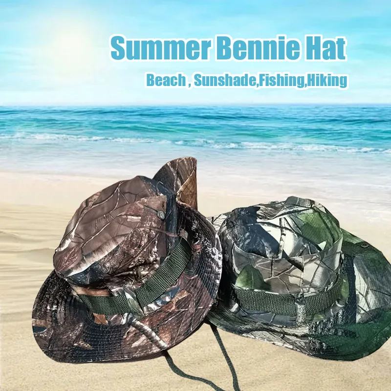 Bucket Fishing Hat Bonnie — Camo view 2