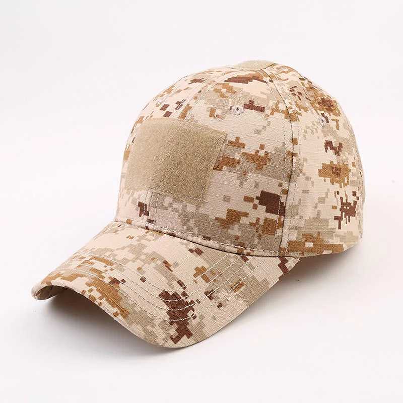 Custom Camouflage Baseball Cap 6-Panel — Camo view 2
