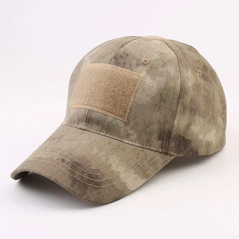 Custom Camouflage Baseball Cap 6-Panel — Camo view 3