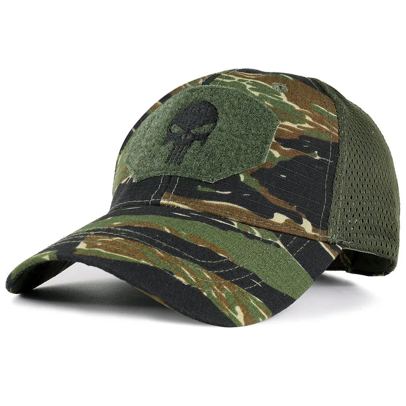 Camouflage Tactical Golf Cap — Camo view 6