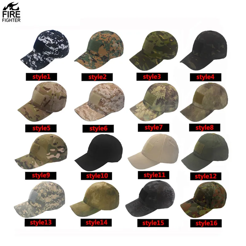 Camouflage Baseball Cap Unisex — Camo view 2