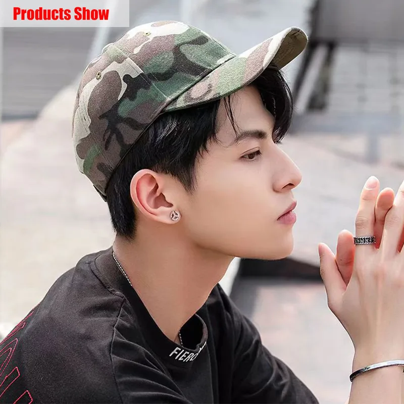 Camouflage Baseball Cap Unisex — Camo view 3