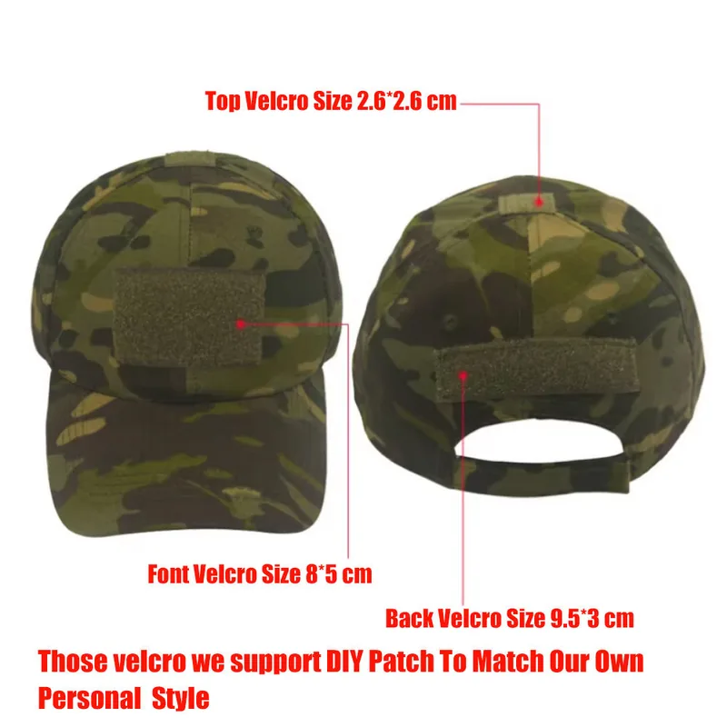 Camouflage Baseball Cap Unisex — Camo view 5