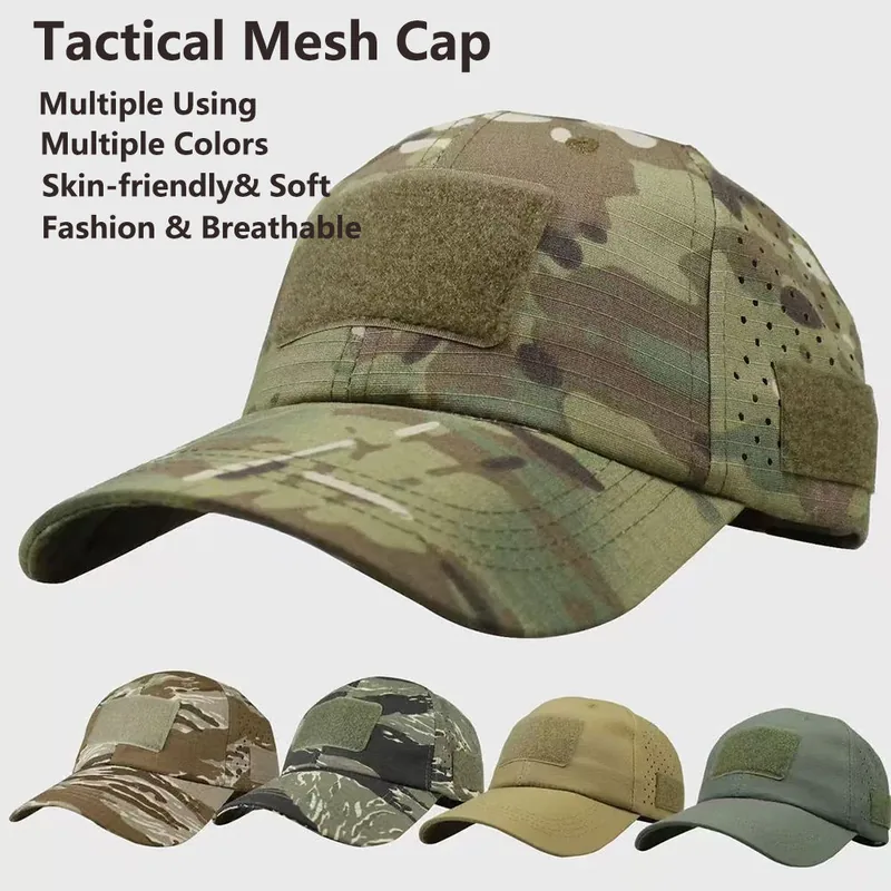 Multicam Outdoor Tactical Baseball Cap — Camo — Tactical Baseball Caps