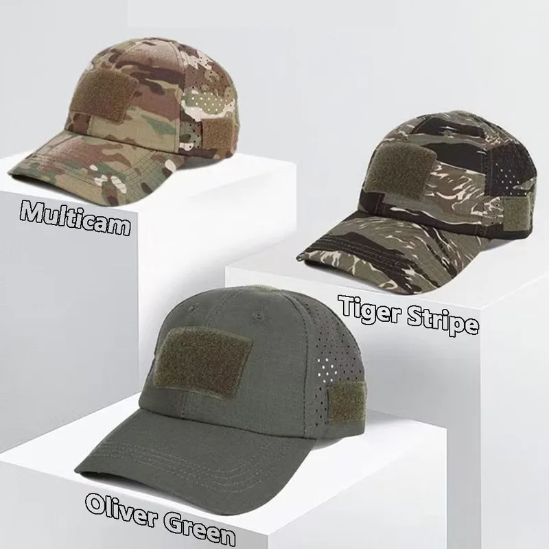 Multicam Outdoor Tactical Baseball Cap — Camo view 3