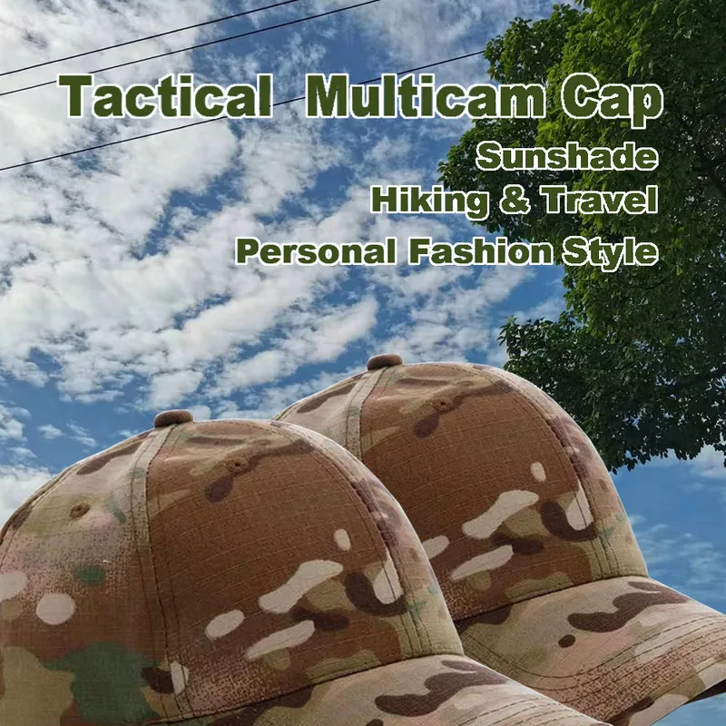 Full Back Travel Cool Design Cap — Black — Tactical Baseball Caps