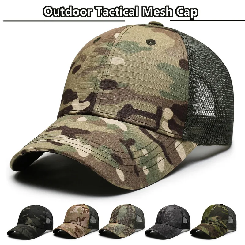 Soft Multicam Tactical Baseball Cap — Camo — Tactical Baseball Caps