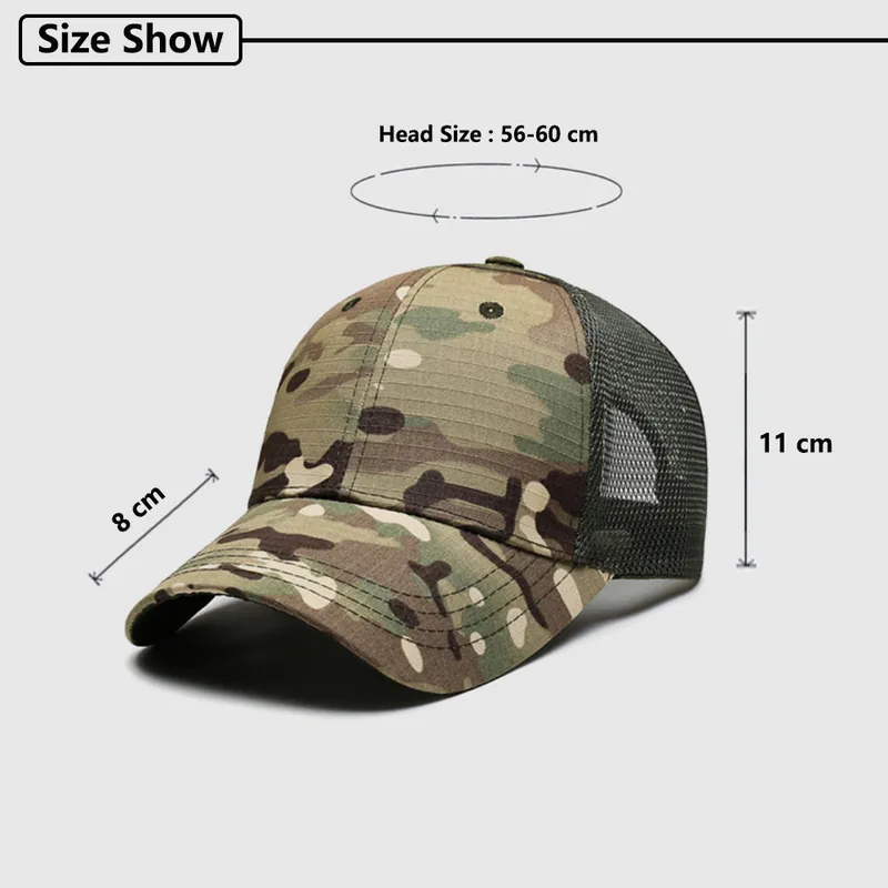 Soft Multicam Tactical Baseball Cap — Camo view 3