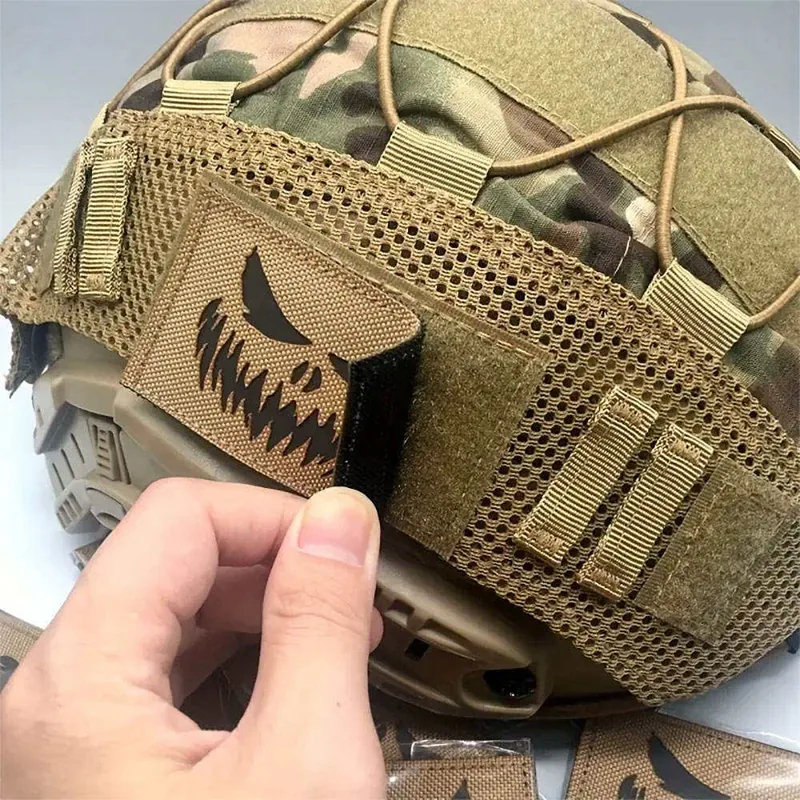 Custom Laser Cut Reflective Tactical IR Patch view 6