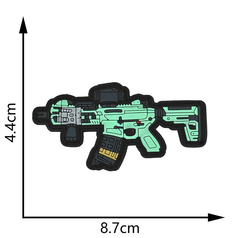 Custom Tactical 3D PVC Rubber Velcro Morale Patch for Backpacks Jackets and Gear view 6