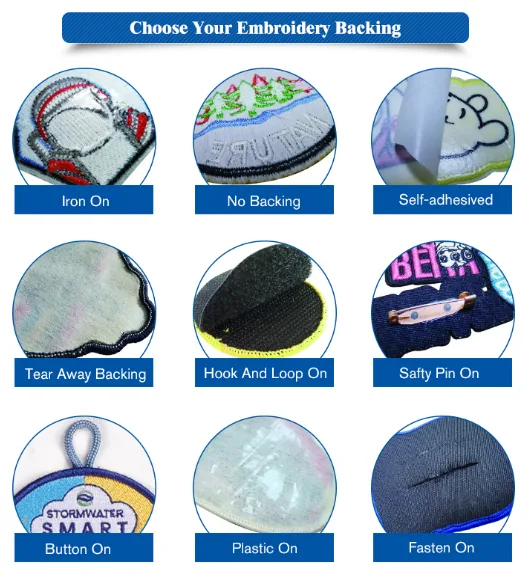 Round Tactical Embroidered Felt Patch Iron-On or Sew-On view 5