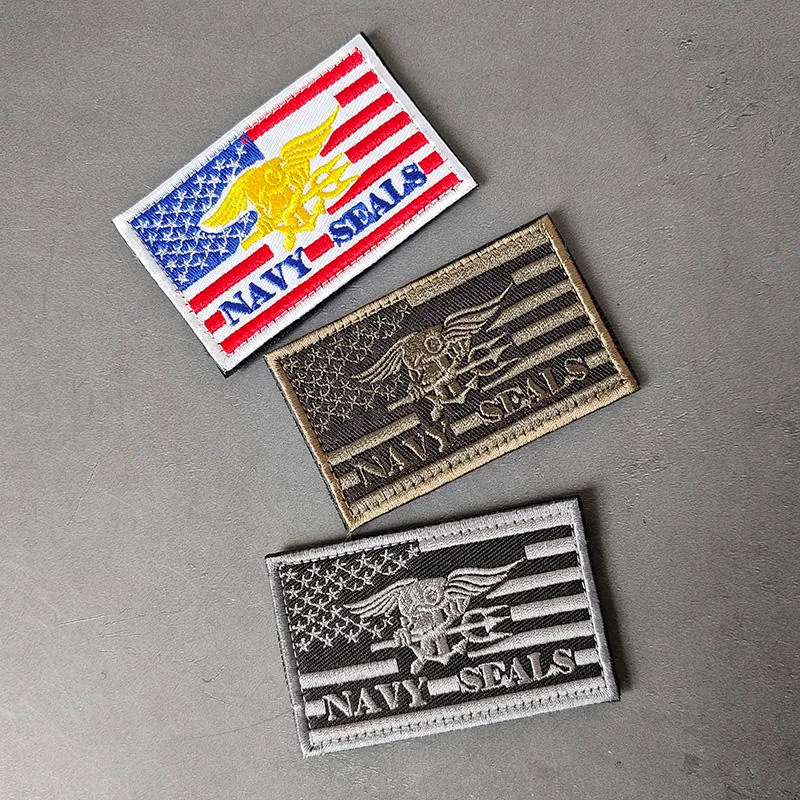 US Navy SEALs Tactical Embroidered Badge Patch — Morale Patches