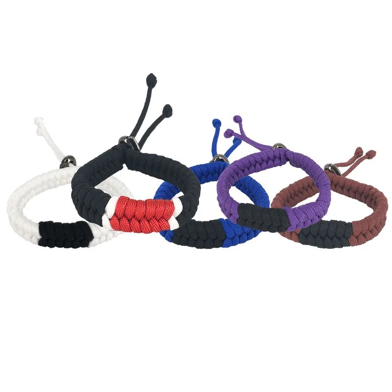 Handmade 550 Parachute Cord Survival Bracelet Viking Weave — Survival & Outdoor Tools