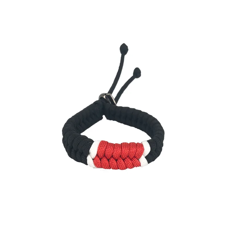 Handmade 550 Parachute Cord Survival Bracelet Viking Weave view 2