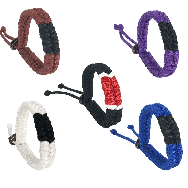 Handmade 550 Parachute Cord Survival Bracelet Viking Weave view 6