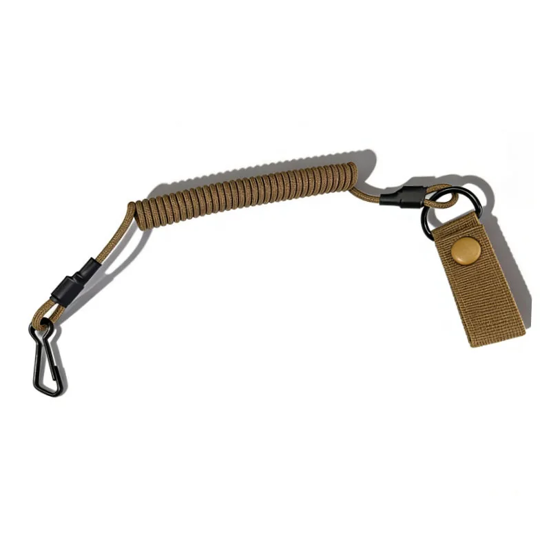 Nylon Spring Rope Anti-Loss Safety Lanyard for Hunting and Shooting view 2