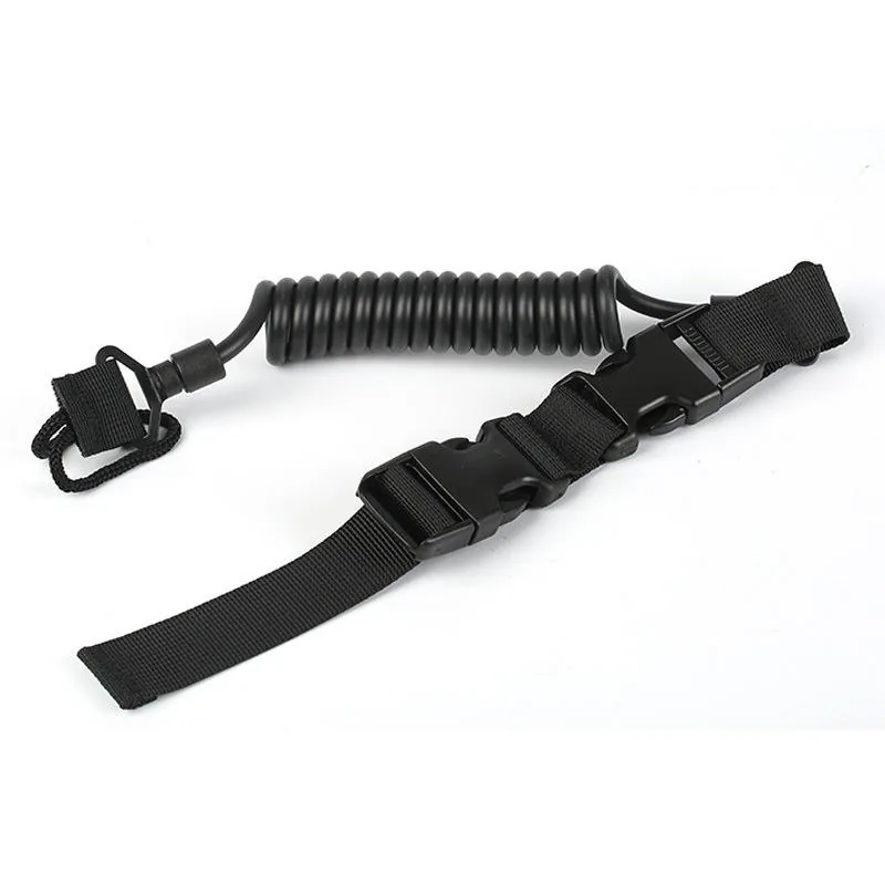 Multi-Functional Tactical Nylon Spring Lanyard 55-150 cm view 6