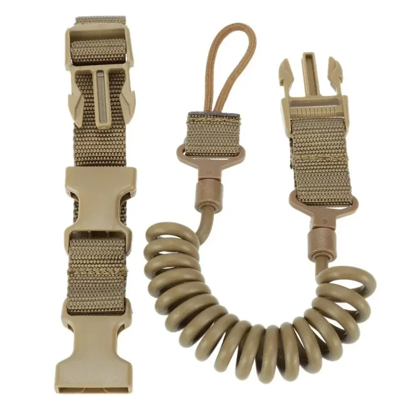 Multi-Purpose Spring Lanyard Tactical Safety Strap view 2