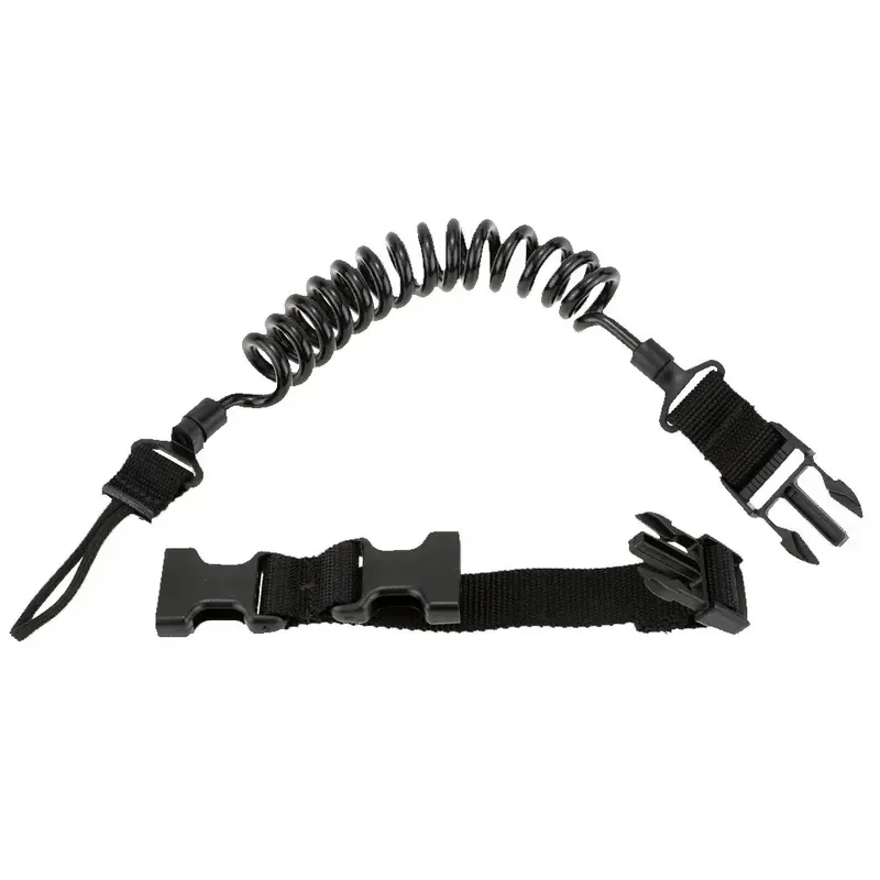 Multi-Purpose Spring Lanyard Tactical Safety Strap view 3