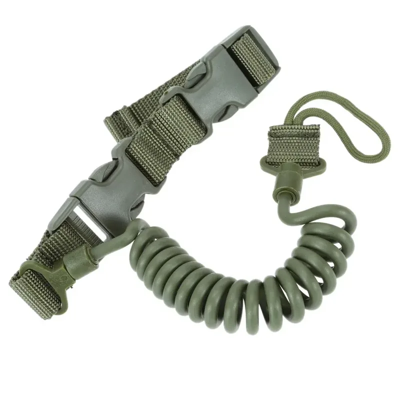 Multi-Purpose Spring Lanyard Tactical Safety Strap view 4