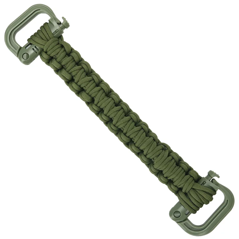 Tactical Paracord Keychain Lanyard with Carabiner Clip view 4