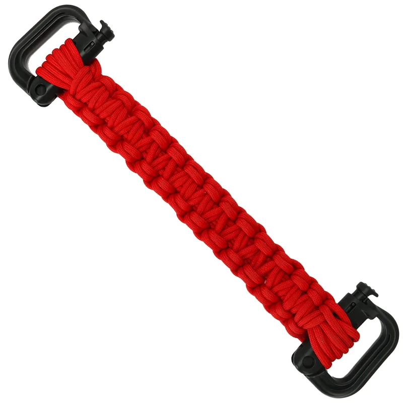 Tactical Paracord Keychain Lanyard with Carabiner Clip view 5