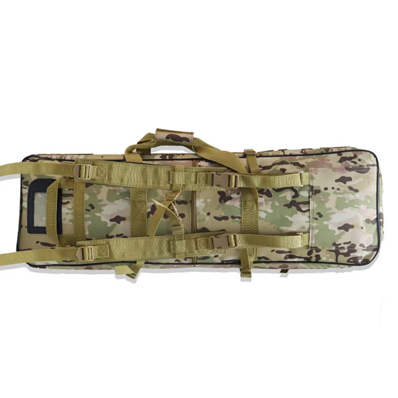 600D MOLLE Double Gun Bag — Black view 3