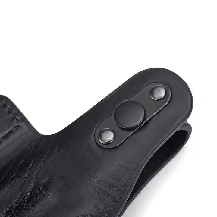 Full-Grain Leather OWB Gun Holster — Brown view 5