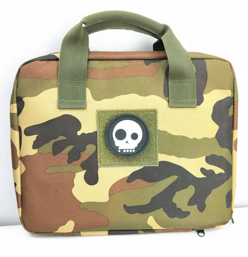 Tote Zipper Gun Range Bag — Black — Tactical Packs & Bags