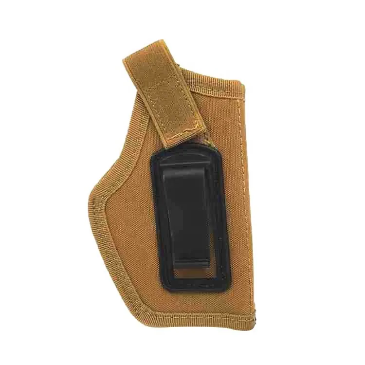 IWB Nylon Gun Holster with Metal Clip — Black view 2