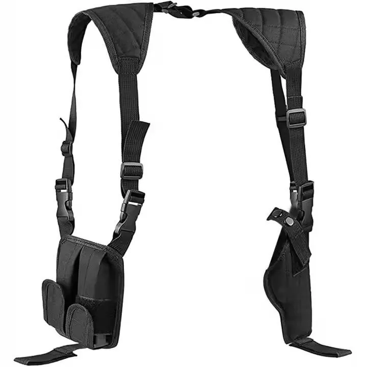 Ambidextrous Shoulder Gun Holster — Black — Tactical Packs & Bags