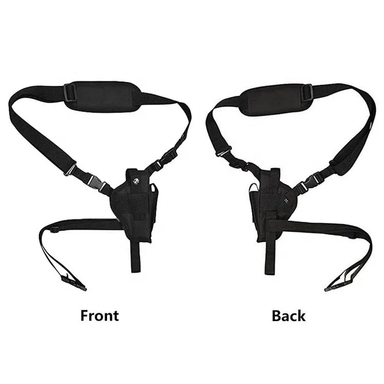 Concealed Armpit Shoulder Gun Holster — Black — Tactical Packs & Bags