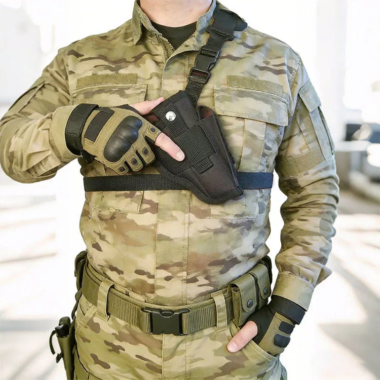 Concealed Armpit Shoulder Gun Holster — Black view 2