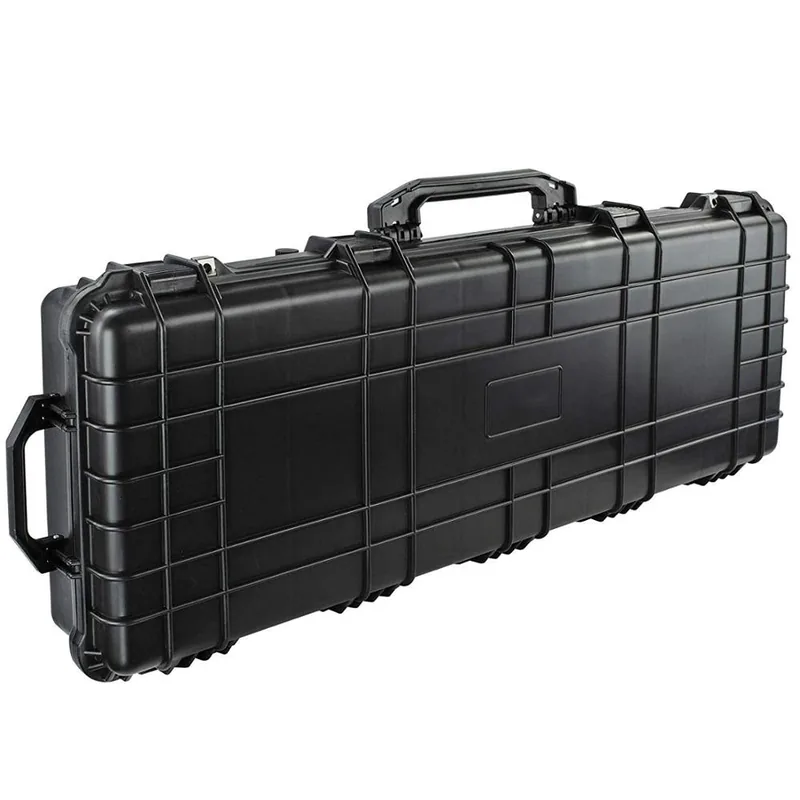 54-Inch Waterproof Hard Plastic Gun Case — Black — Tactical Packs & Bags
